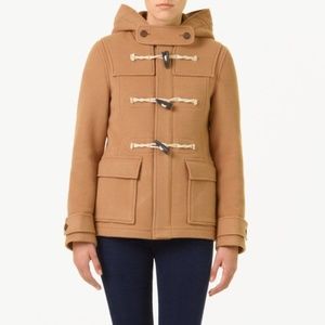 ARIZITA TNA Black Wool Blend Deerfield Duffle Coat